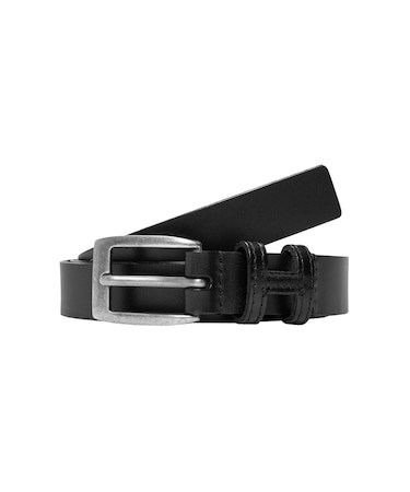 EYELET LEATHER BELT