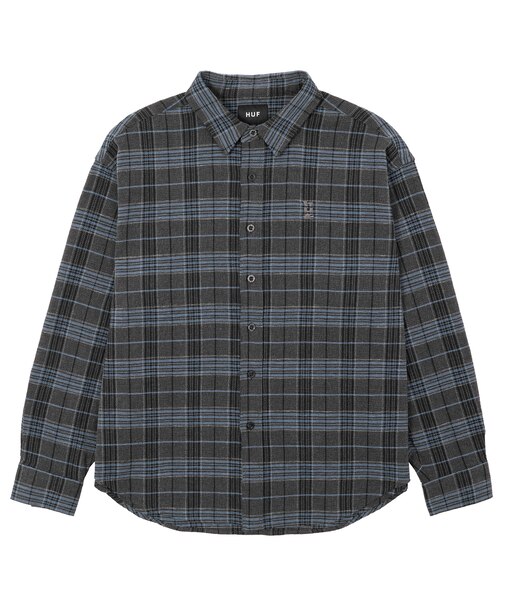 MEGABLAST PLAID L/S SHIRT