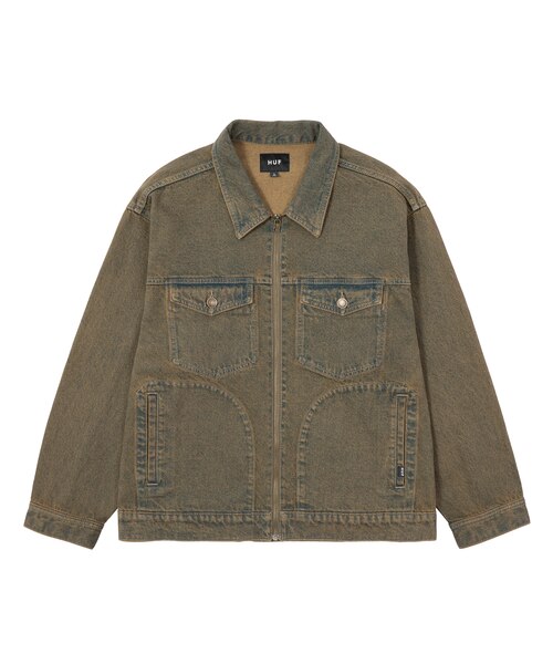 OD DENIM ZIP JACKET｜ハフのアウトレット通販｜三井アウトレット 