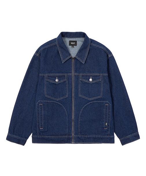 OD DENIM ZIP JACKET
