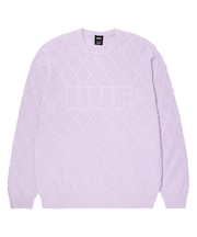 GRID CREWNECK SWEATER