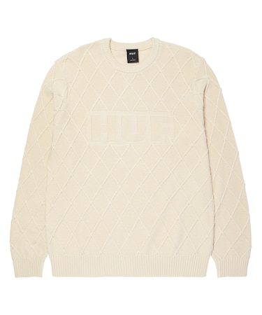 GRID CREWNECK SWEATER