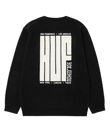 BIG BLOCK CREW SWEATER
