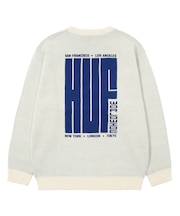 BIG BLOCK CREW SWEATER