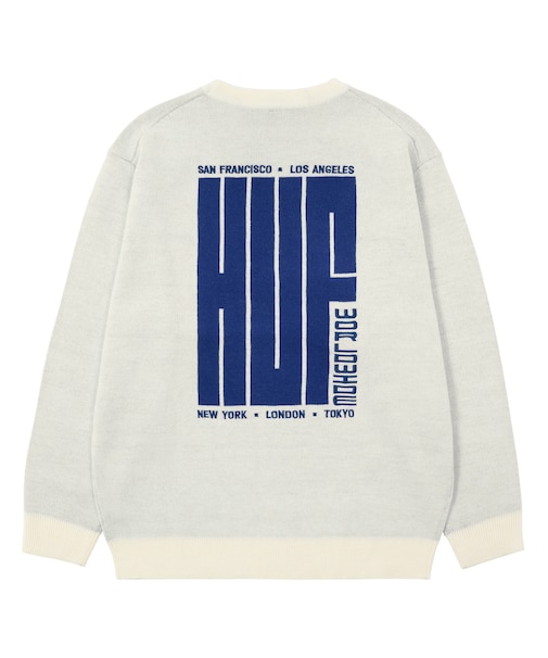BIG BLOCK CREW SWEATER