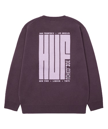 BIG BLOCK CREW SWEATER
