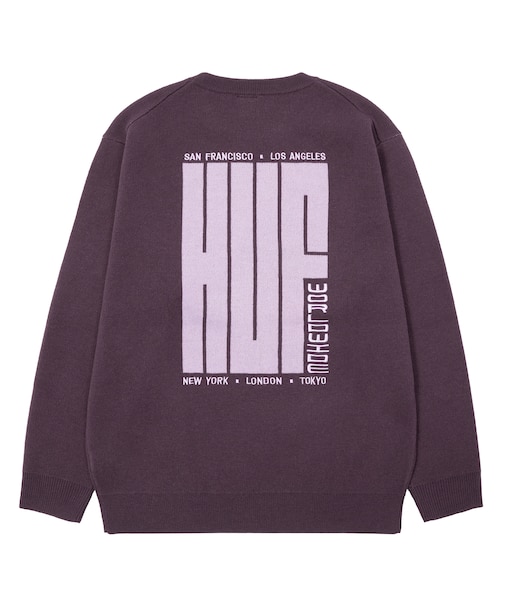 BIG BLOCK CREW SWEATER