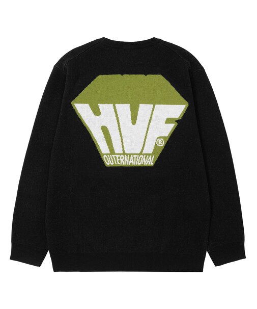 BIG BLOCK CREW SWEATER