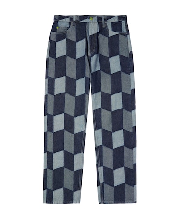 PATCHWORK DENIM PANT