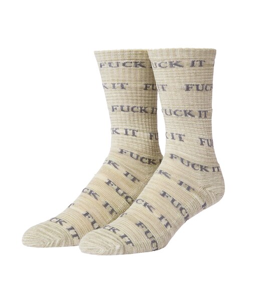 FUCK IT MARLED SOCK