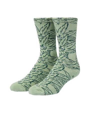 GREEN BUDDY PATTERN SOCK