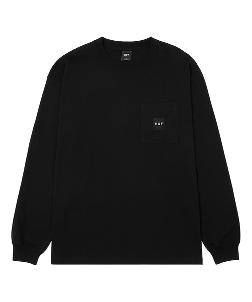 HUF SET BOX LOGO L/S POCKET