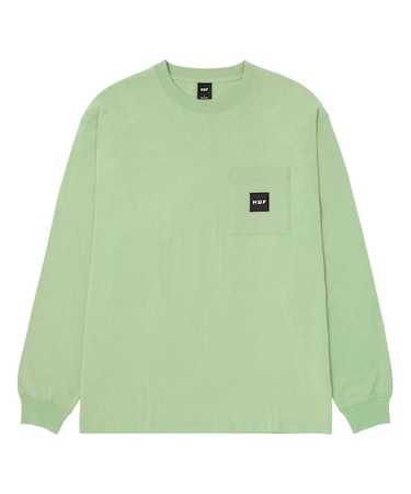 HUF SET BOX LOGO L/S POCKET
