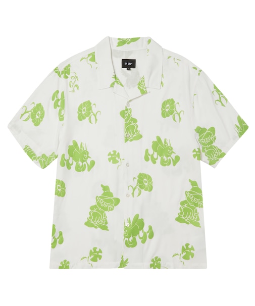 TRIP FLOCKED S/S RESORT SHIRT