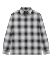 OMBRE ZIP L/S SHIRT