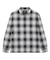 OMBRE ZIP L/S SHIRT