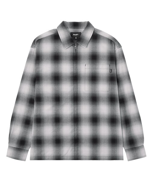 OMBRE ZIP L/S SHIRT