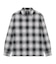 OMBRE ZIP L/S SHIRT