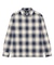 OMBRE ZIP L/S SHIRT