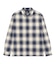 OMBRE ZIP L/S SHIRT