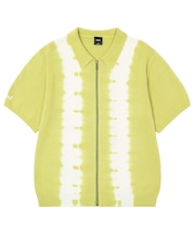 HGC BLEACH DYED KNIT POLO