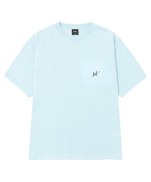 SCRIPT POCKET S/S TEE