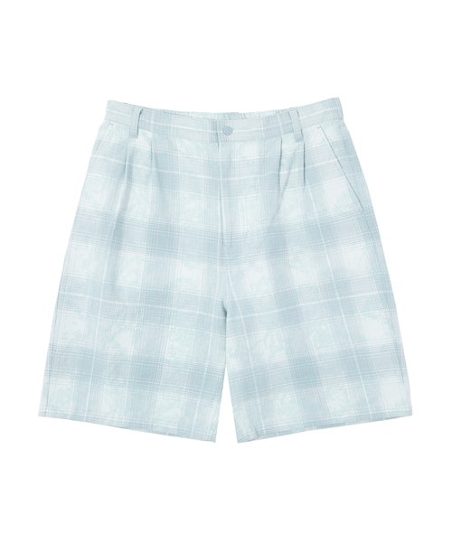 TIE DYE PLAID SHORT｜ハフのアウトレット通販｜三井アウトレット