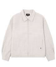 WAFFLE WEAVING ZIP L/S SHIRT