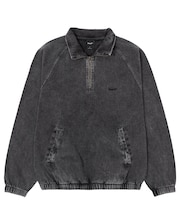 HUF eightynine HALF ZIP TOP