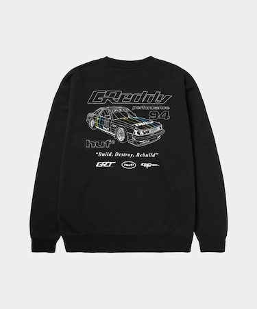 HUF X GREDDY RETRO MOD CREW