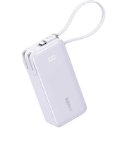 Anker Power Bank (10,000mAh, Fusion, Built-In USB-C Cable)
