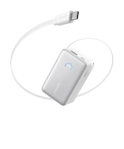 Anker Nano Power Bank (10000mAh, 45W, 巻取り式 USB-Cケーブル)