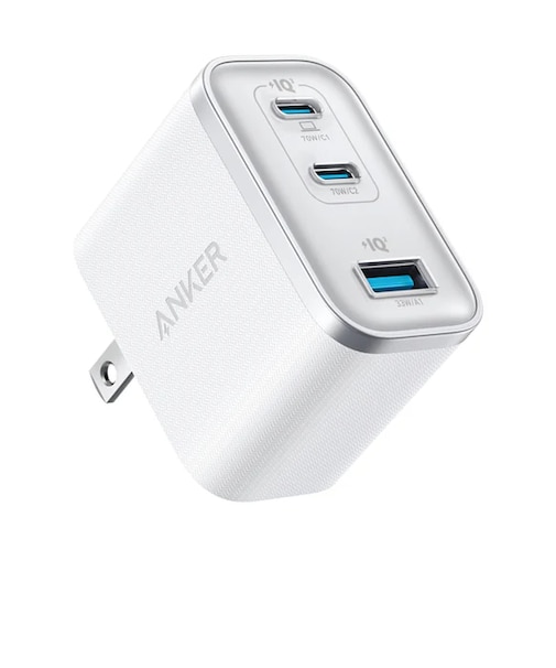 Anker Nano Charger (70W, 3 Ports)