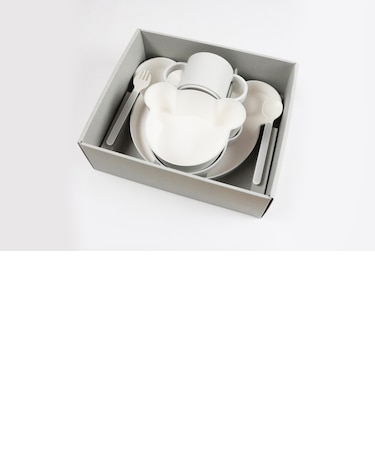 【ラッピング済み】食器セット キッズディッシュ ギフトボックス ベアカトラリー 6点セット tak