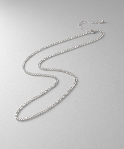 k10 Jewelry Takagi シルバー ネックレス カーブデザイ シルバー デザインチェーン カーブネックレス｜ココシュニックオン