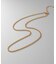 シルバー デザインチェーン カーブネックレス GP