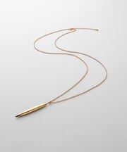 シルバー ナベットシェイプネックレス GP