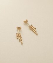 K10ティアボールチェーンピアス