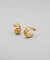シルバー キルトフープピアス GP
