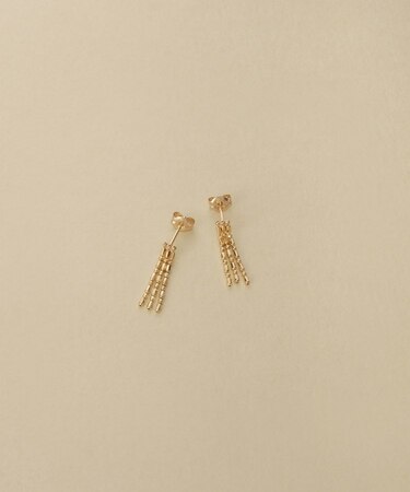 K10シリンダーチェーン フリンジピアス