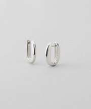 シルバー ハギーフープ トラックピアス