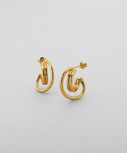 シルバー オービットピアス GP