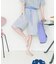 バイカラースウェットハーフパンツ