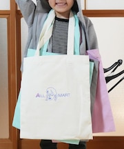 ロゴとnewちゃんトートバッグ