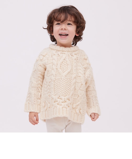 knit T1 white