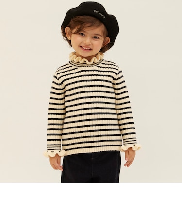 knit T9 frill