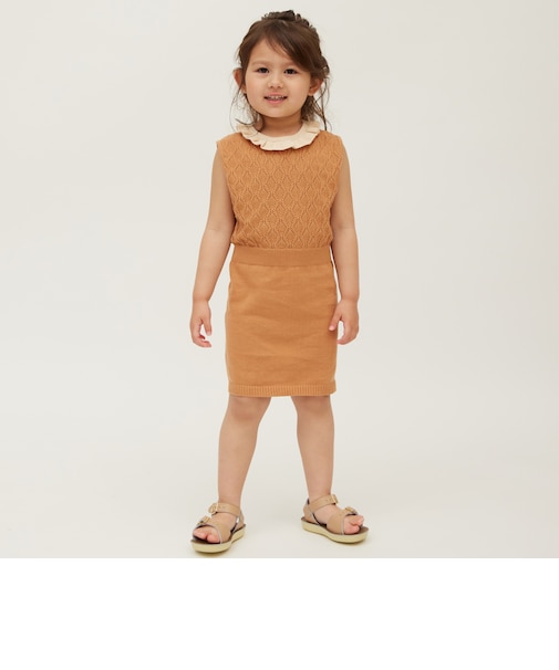 summer knit P2 one-piece
