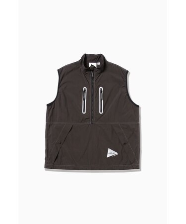 BRUSHED NYLON VEST