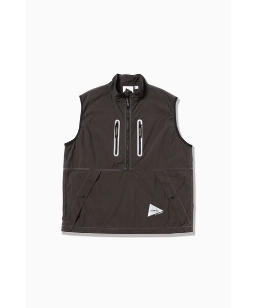 BRUSHED NYLON VEST