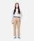 GABARDINE EASY TAPERED PANT